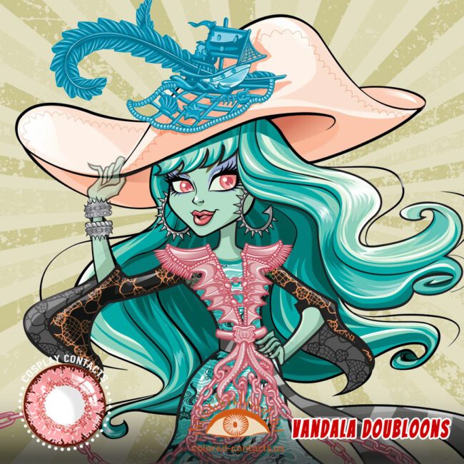 Monster High : Vandala Doubloons Cosplay Contact Lenses