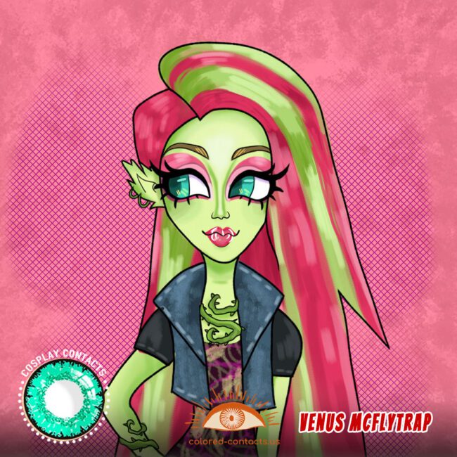 Monster High : Venus McFlytrap Cosplay Contact Lenses
