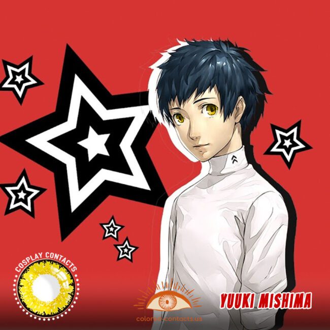 Persona 5 : Yuuki Mishima Cosplay Contact Lenses