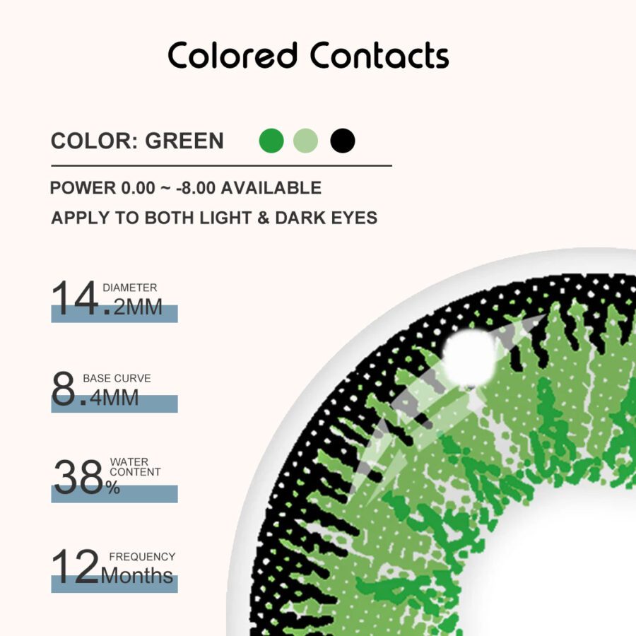 Ursheen Cosplay Contact Lenses - Colored Contact Lenses | Colored Contacts -