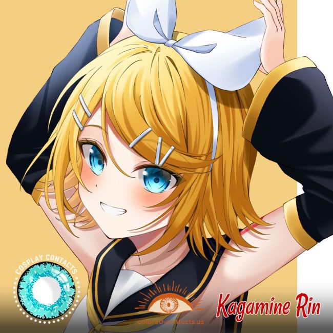 Kagamine Rin Cosplay Contact Lenses