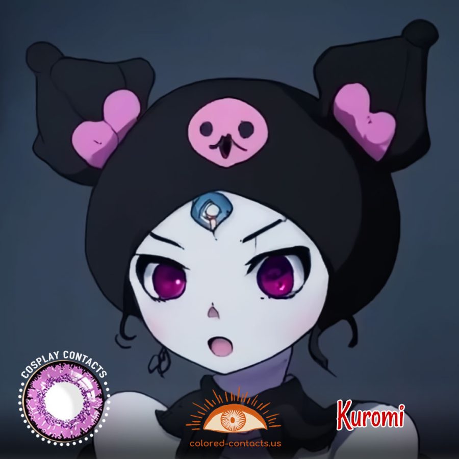 Kuromi Cosplay Contact Lenses