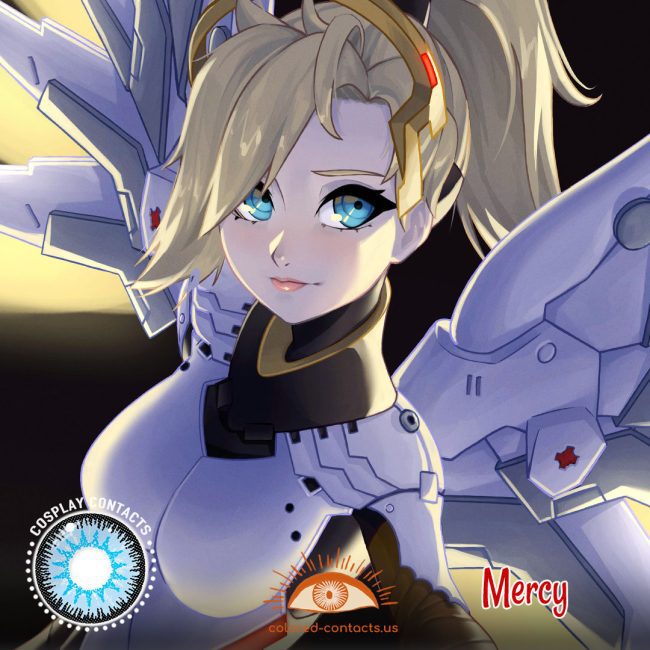 Mercy Cosplay Contact Lenses