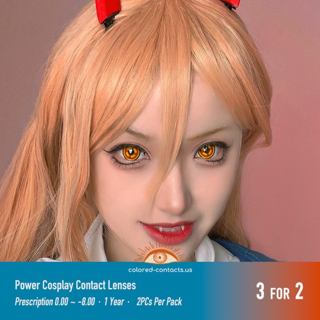 Power Cosplay Contact Lenses