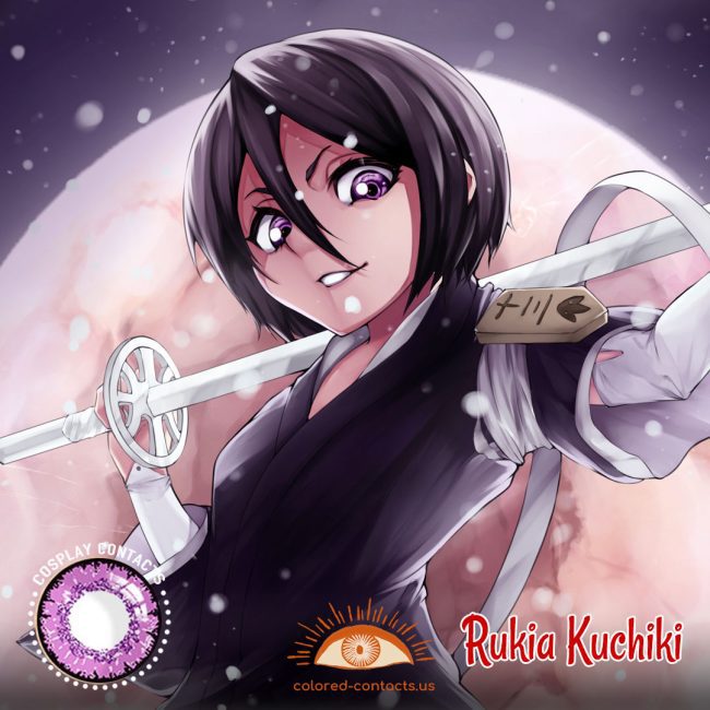 Bleach - Rukia Kuchiki Cosplay Contacts