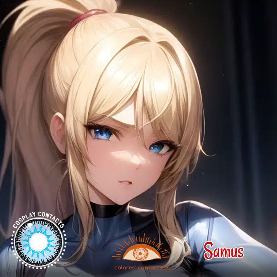 Samus Cosplay Contact Lenses