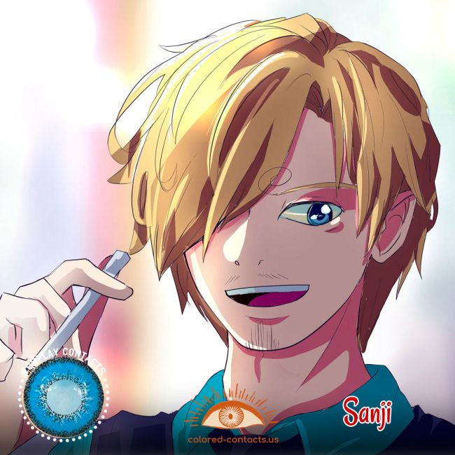 Sanji Cosplay Contact Lenses