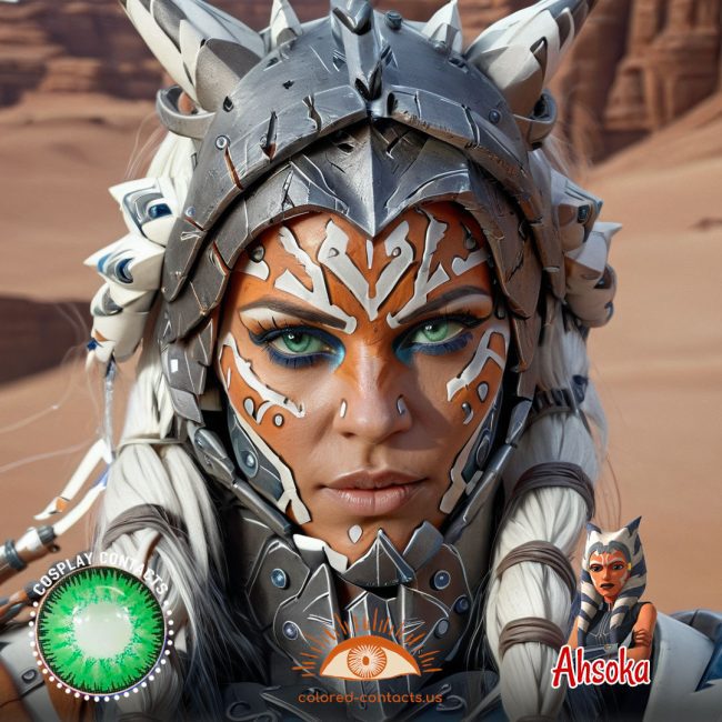 Ahsoka Cosplay Contact Lenses