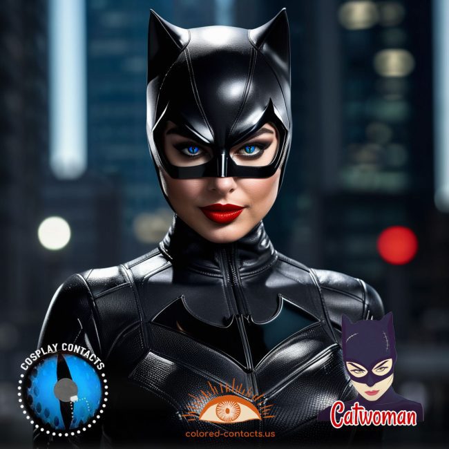 Catwoman Cosplay Contact Lenses V2