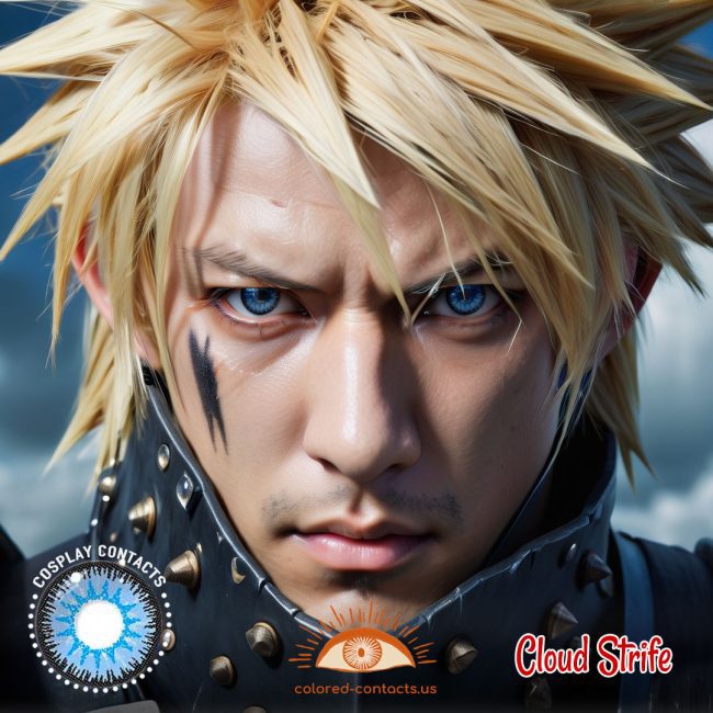 Cloud Strife Cosplay Contact Lenses