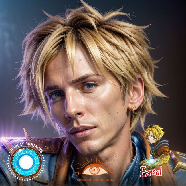 Ezreal Cosplay Contact Lenses