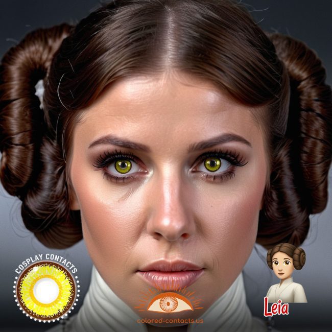 Leia Cosplay Contact Lenses