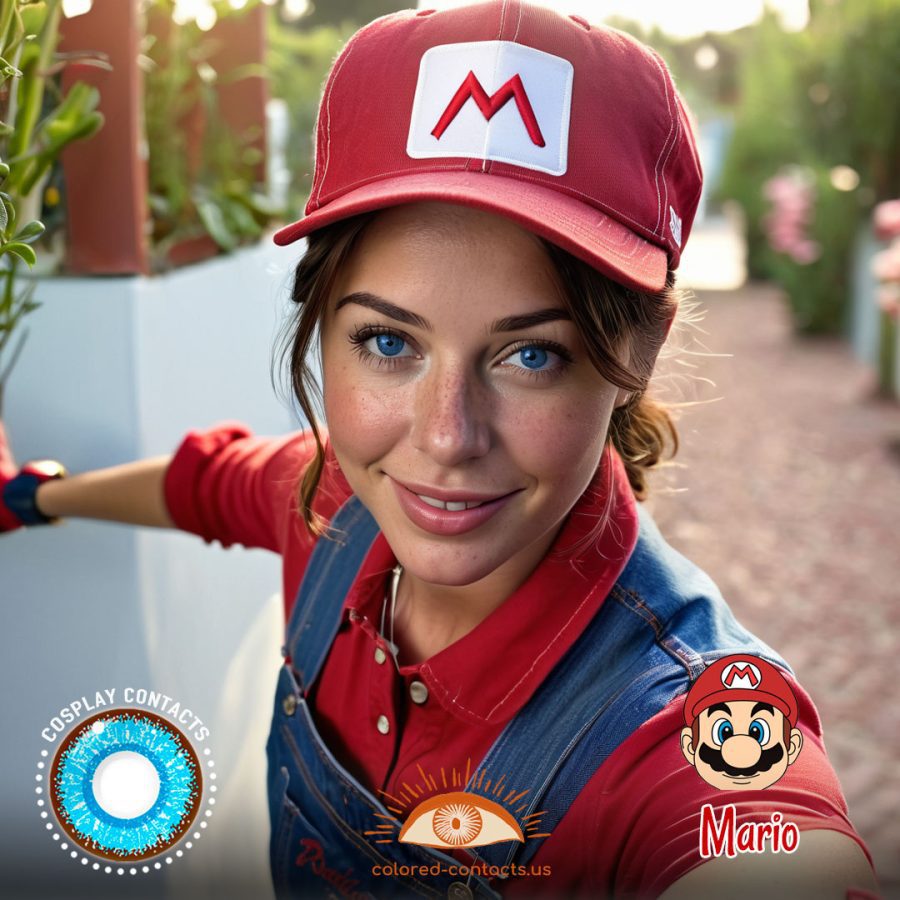 Mario Cosplay Contact Lenses