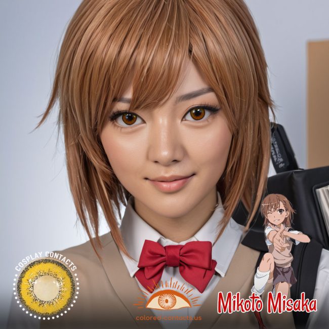 Mikoto Misaka Cosplay Contact Lenses