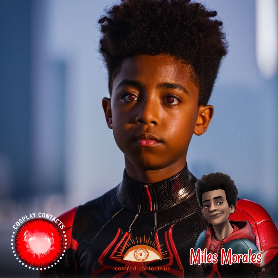 Miles Morales Cosplay Contact Lenses