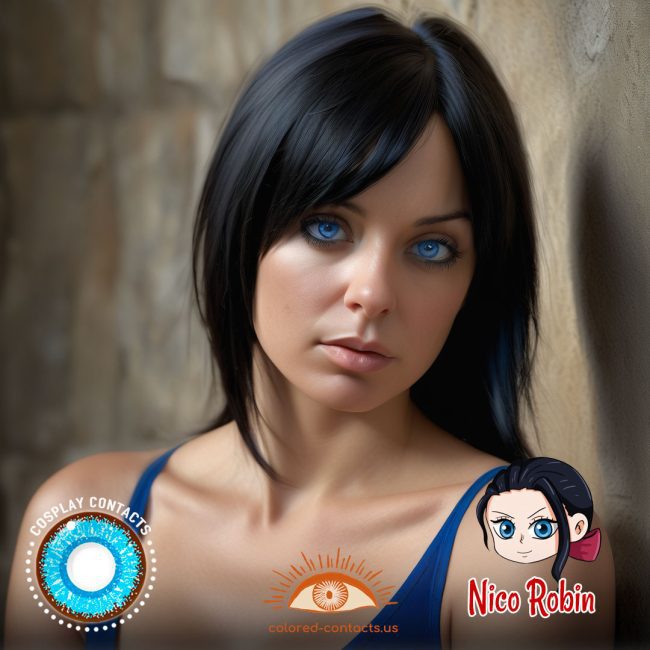 Nico Robin Cosplay Contact Lenses