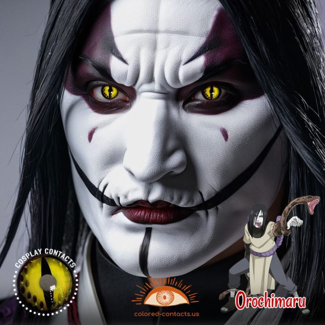 Orochimaru Cosplay Contact Lenses