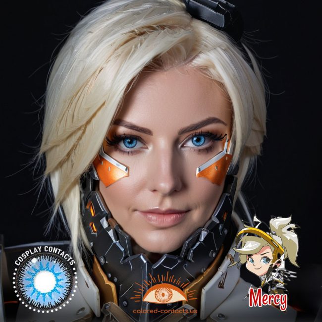 Mercy Cosplay Contact Lenses