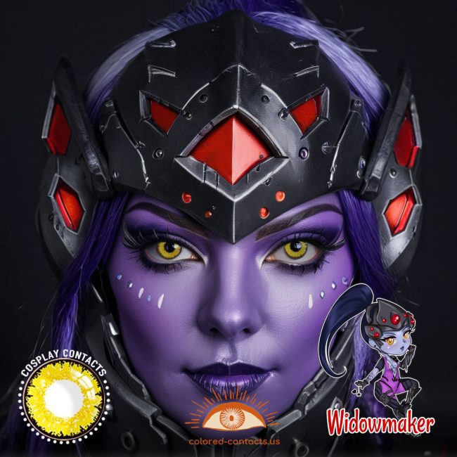 Widowmaker Cosplay Contact Lenses