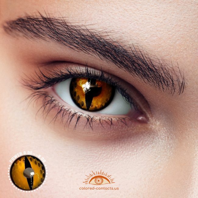 PredatorVision Amber Colored Contact Lenses