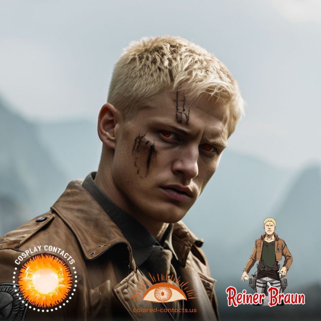 Attack on Titan: Reiner Braun Cosplay Contact Lenses