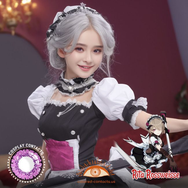 Rita Rossweisse Cosplay Contact Lenses