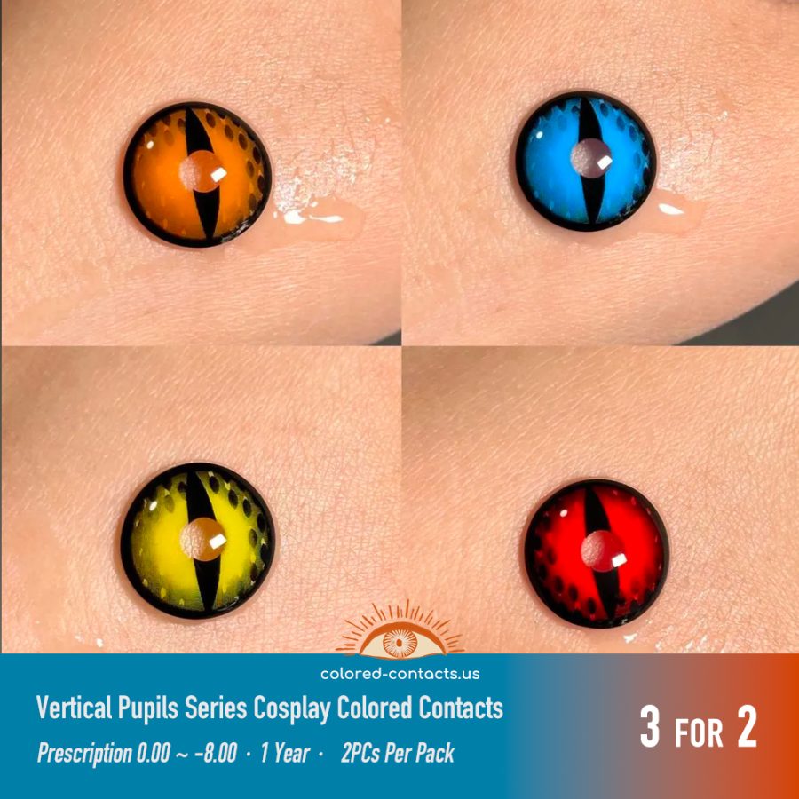 The Witcher: Geralt Of Rivia Cosplay Contact Lenses - Colored Contact Lenses | Colored Contacts -