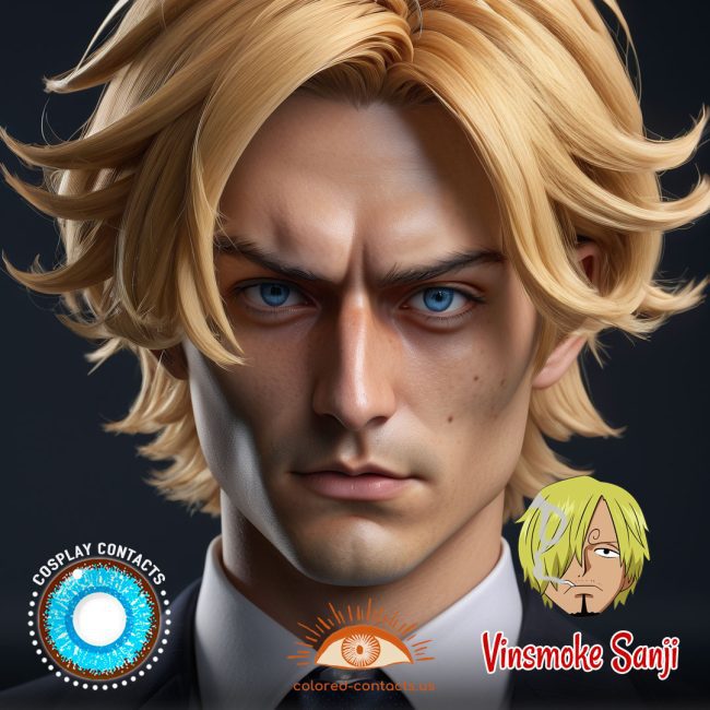 Vinsmoke Sanji Cosplay Contact Lenses