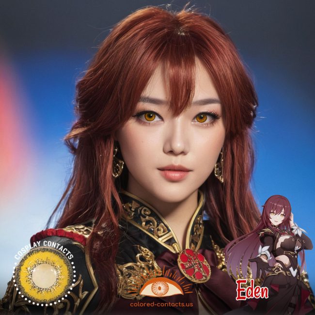 Eden Cosplay Brown Contact Lenses