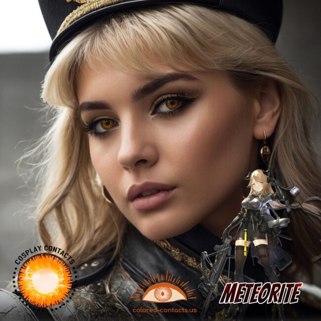 Meteorite Cosplay Brown Contact Lenses