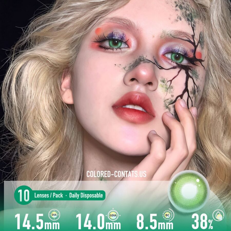 Infinite Forest Green Contact Lenses
